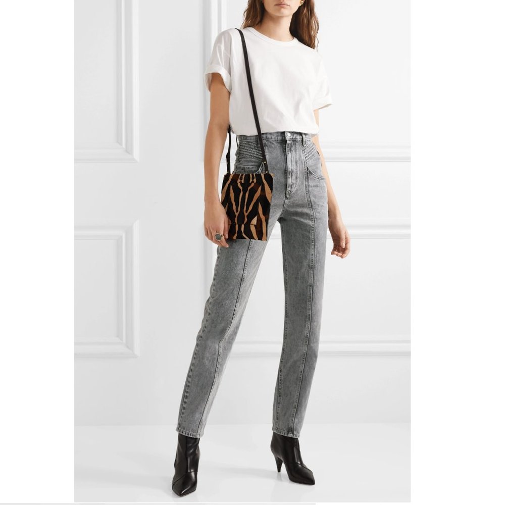 ISABEL MARANT ÉTOILE Henoya acid-wash Jeans T10 - Picture 5 of 13